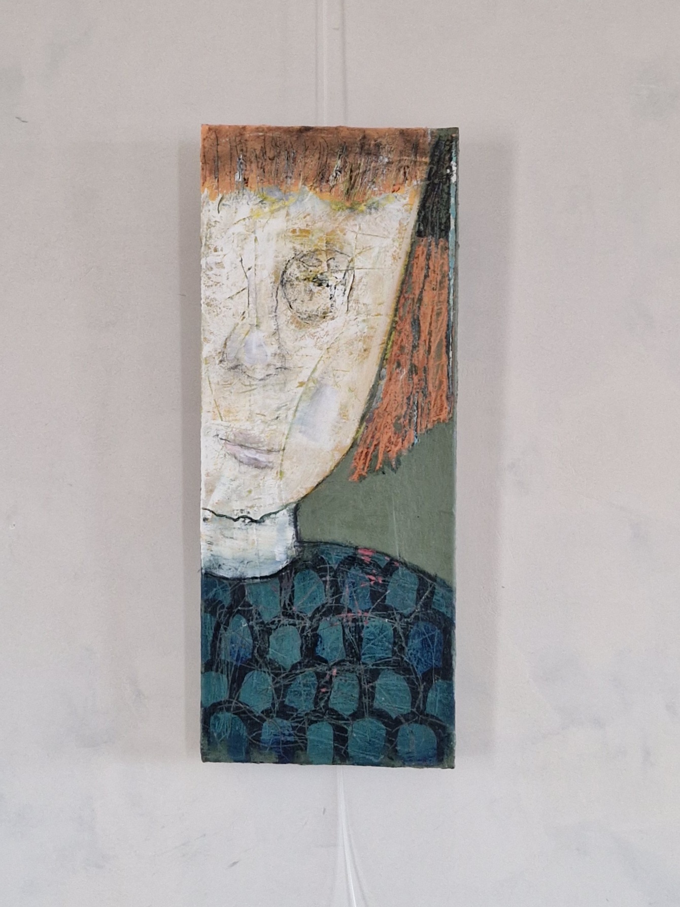 Akrylmaling og collage 