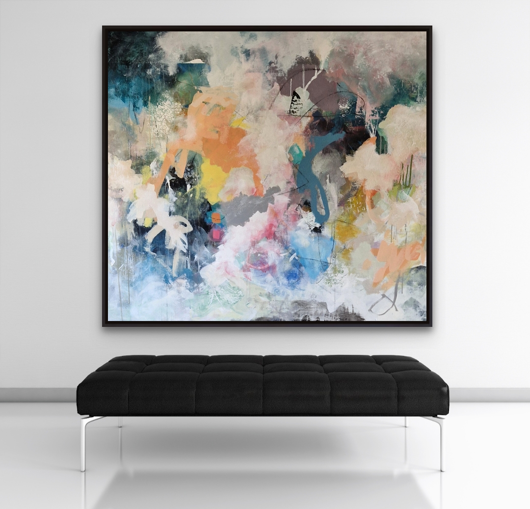 1,20m x1m akryl på lerret 